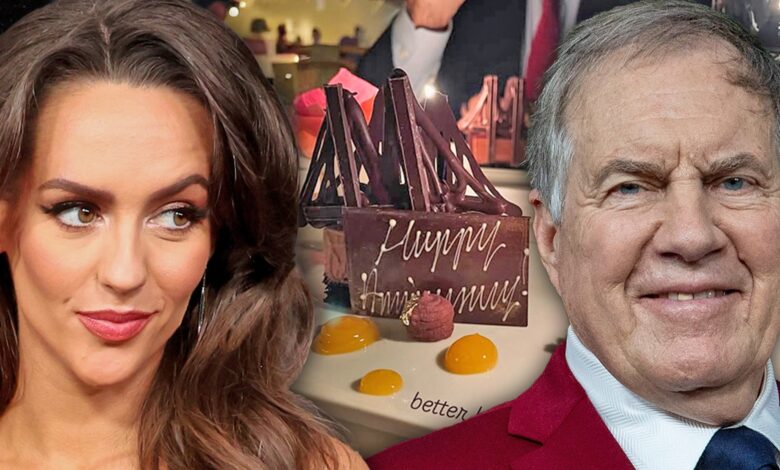 Bill Belichick's girlfriend Jordon Hudson shares a photo of the jubilee dinner