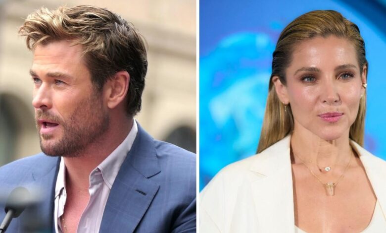 Chris Hemsworth and Elsa Pataky hit marriage rumors