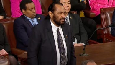 Congressman Al Green removed from Trump's joint session from the congress