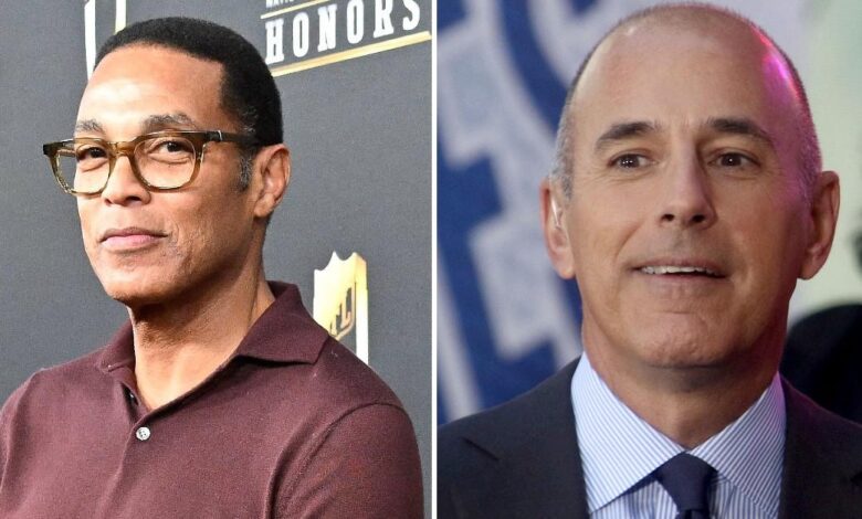 Don Lemon 'in hot water for claiming that Matt Lauer was engaged to loved Shamin Abas'