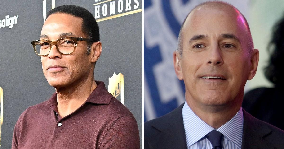 Don Lemon 'in hot water for claiming that Matt Lauer was engaged to loved Shamin Abas'