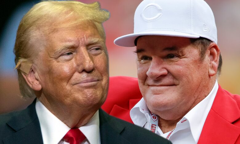 Donald Trump tears 'Lazy Ass' baseball over Pete Rose, promises complete grace