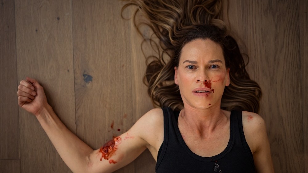 Hilary Swank on Melissa's motifs, bite scene
