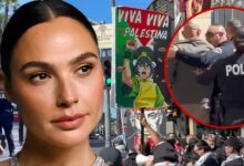 Israel, Palestinian demonstrators collide at Gal Gadot Hollywood Walk of Fame Ceremony