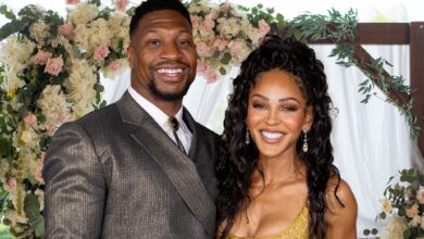 Jonathan Majors and Meagan Good Get Married, Report