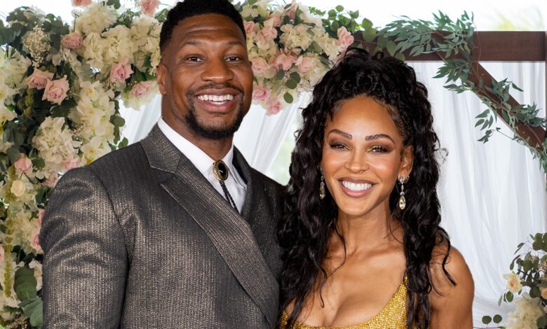 Jonathan Majors and Meagan Good Get Married, Report