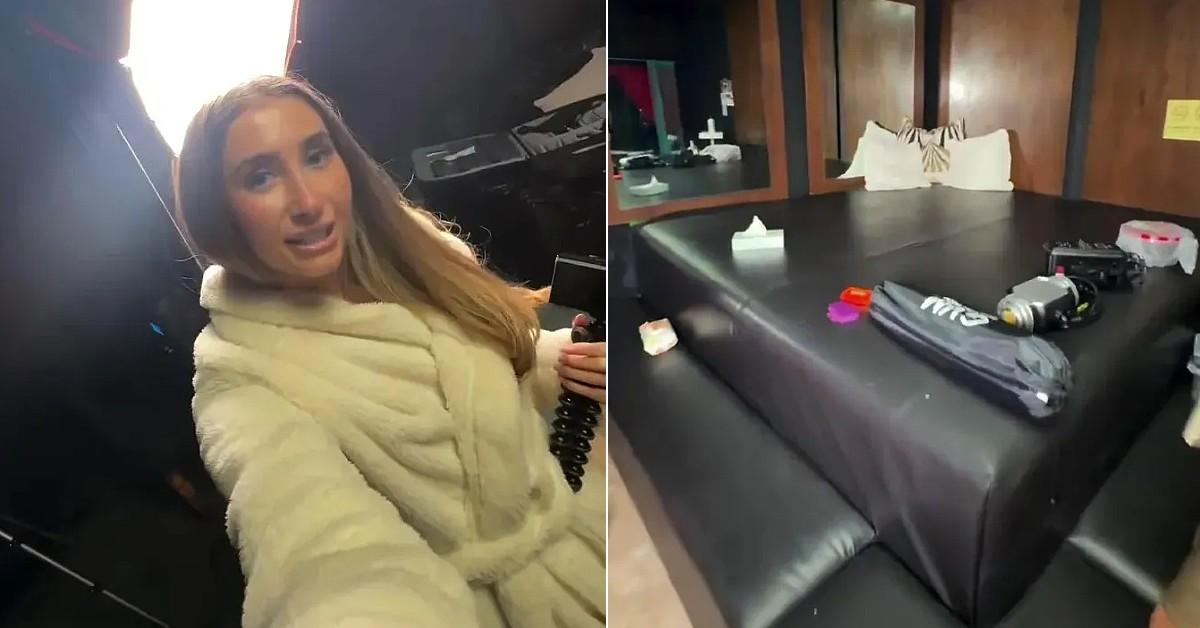 Lily Phillips urged 'God to find' after a new sex stunt with 50 men