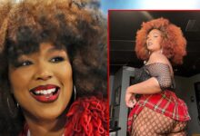 Lizzo shows off weight loss in fishing nets in Sexy IG photos