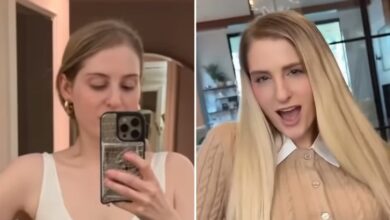 Meghan Trainor shares before and after photos of breast augmentation