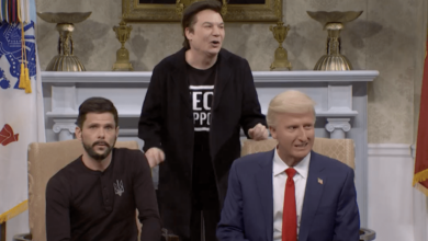 'SNL' Cold Open takes Trump/Zenskyy, Mike Myers as Elon Musk