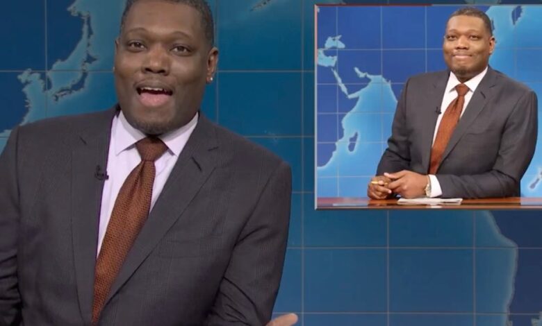 SNL's Michael Che wonders if he is the next black anchor in NBC Na Joy Reid