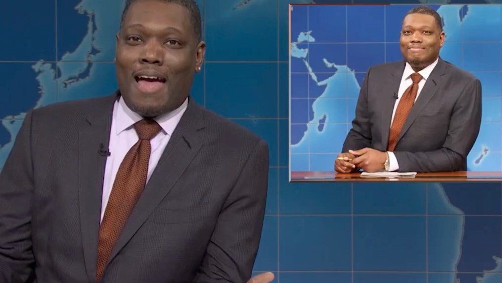 SNL's Michael Che wonders if he is the next black anchor in NBC Na Joy Reid