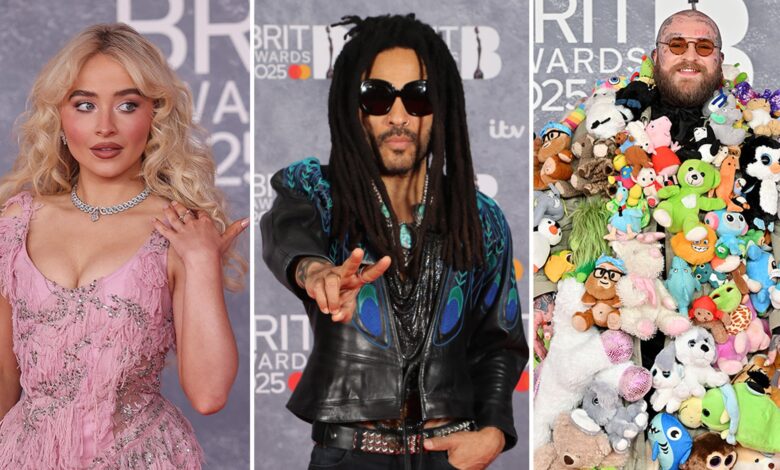 Sabrina Carpenter, Teddy Swims & More Breng Wild Fashion to the 2025 Brit Awards