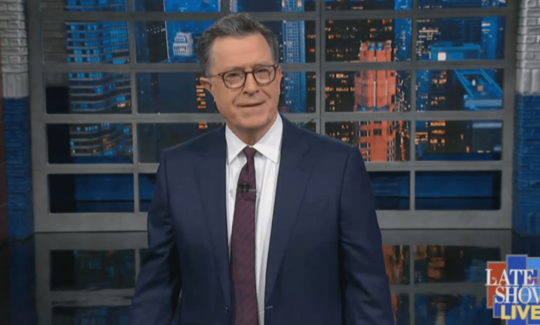 Stephen Colbert about Trump's joint session: 'Applauded by useless idiots'