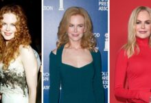 Within Nicole Kidman's wanted red carpet transformation over the years