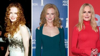 Within Nicole Kidman's wanted red carpet transformation over the years