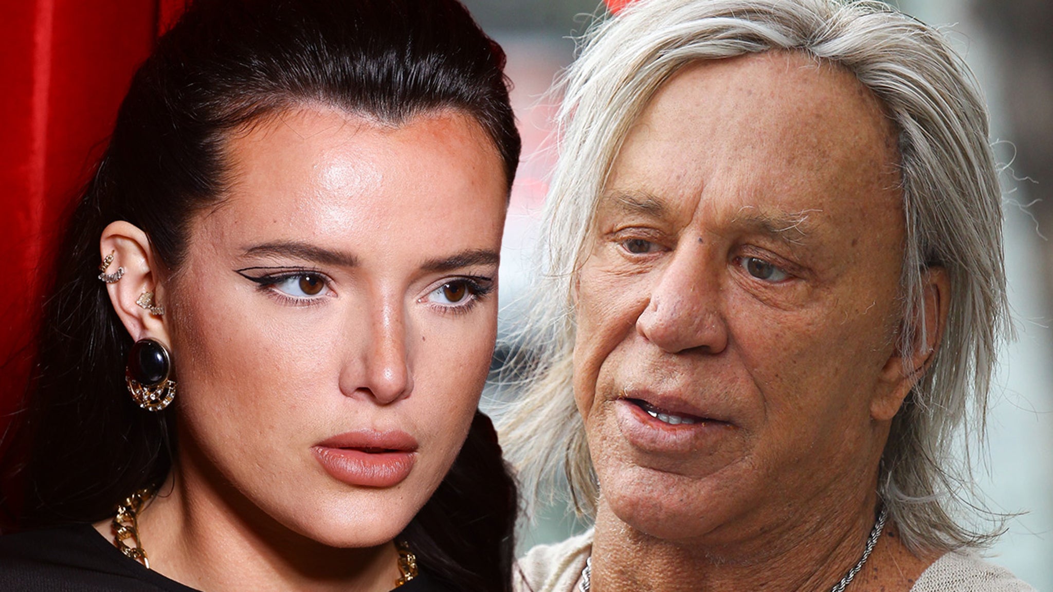 Bella Thorne claims 'gross' behavior by Mickey Rourke on 'Girl' film set