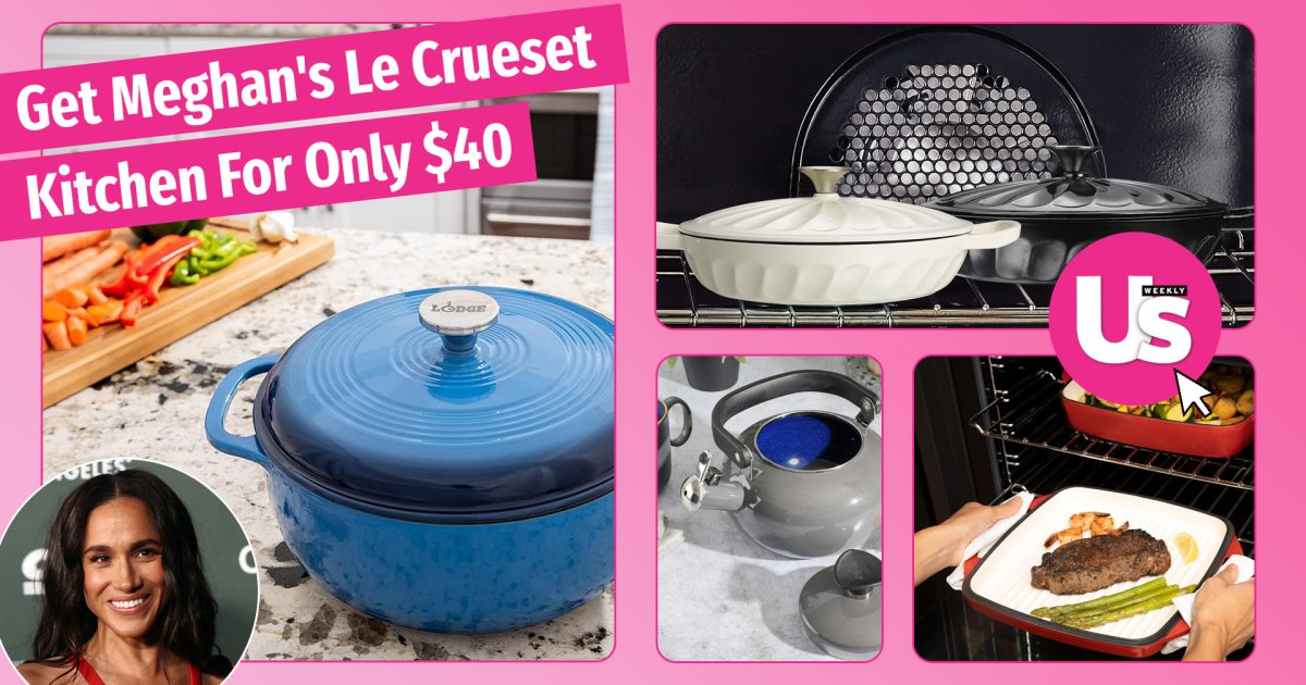 Copy the style of Meghan Markle with these Le Creuset alternatives