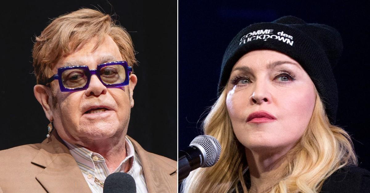 Elton John 'made up with Madonna about Karma Fears'