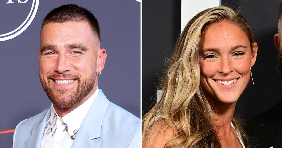 In the close band of Travis Kelce with sister -in -law Kylie Kelce