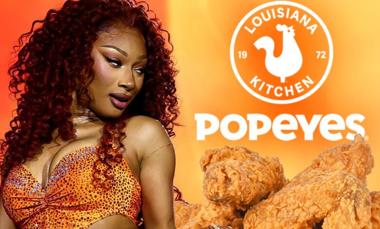 Megan Tea Stallion starts the construction of her own Popeyes restaurant