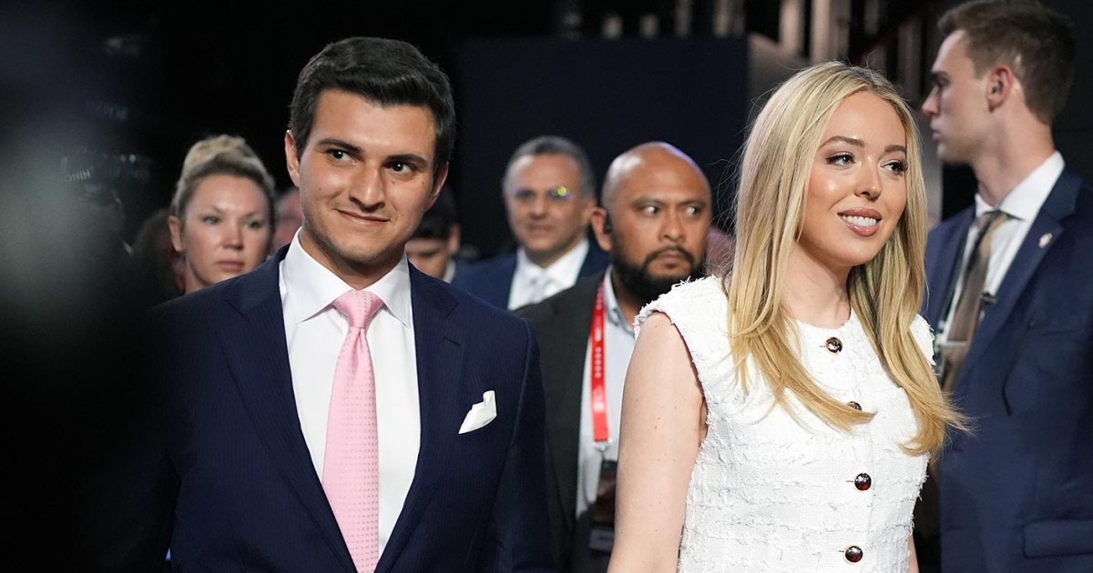 Pregnant Tiffany Trump refers to the baby's sex, shows off with growing bump