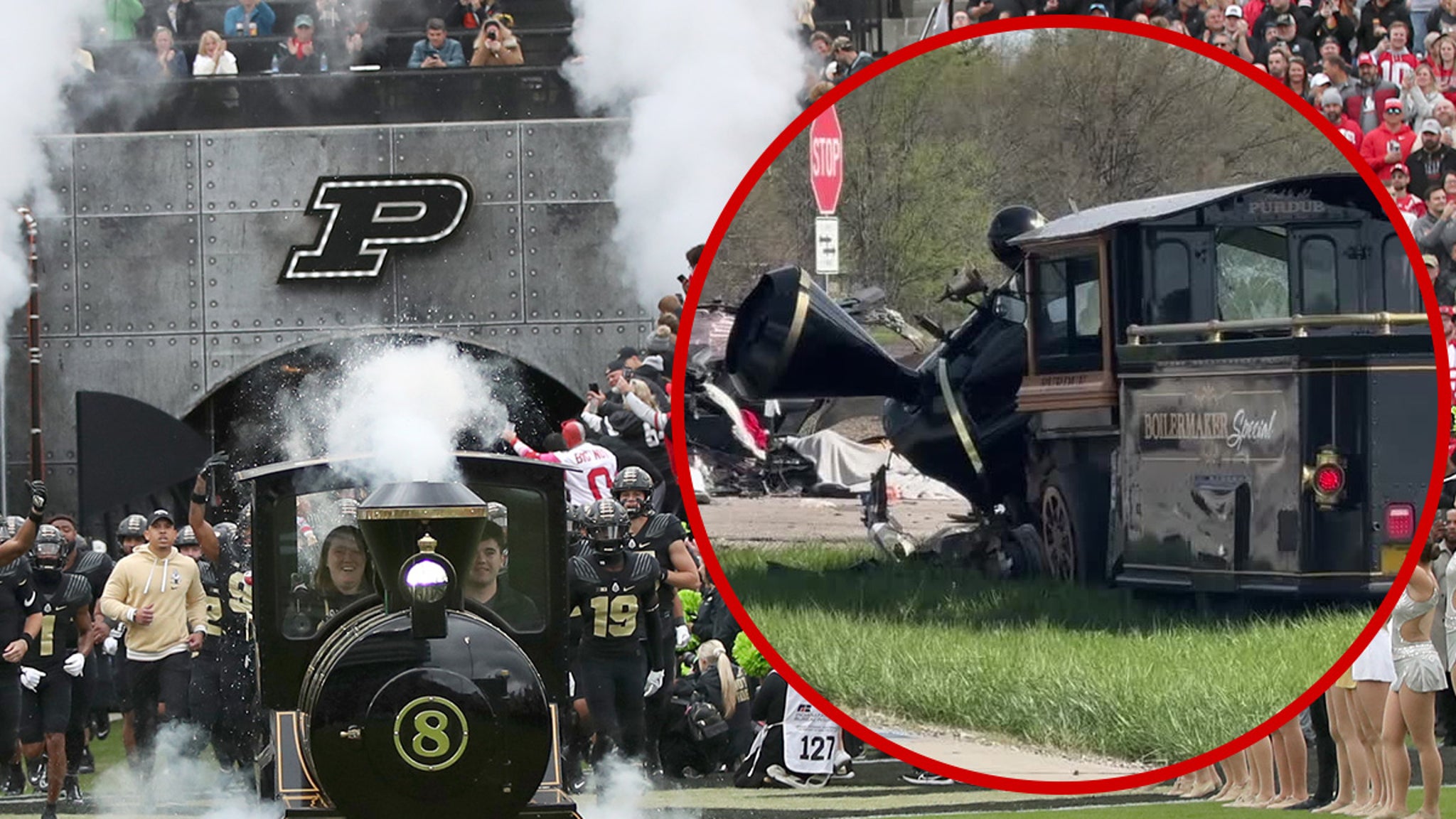 Purdue University Boilermakers Train Mascot involved in Fatal Crash