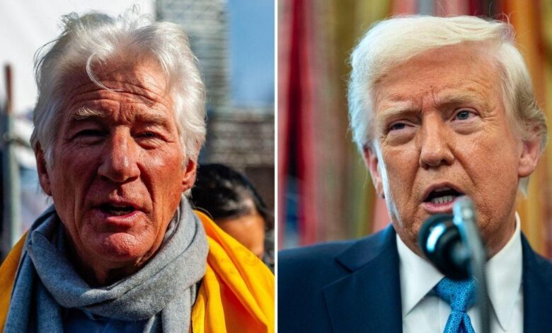 Richard Gere 'Mist America' after fleeing the country after Trump win