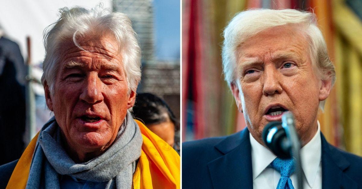 Richard Gere 'Mist America' after fleeing the country after Trump win