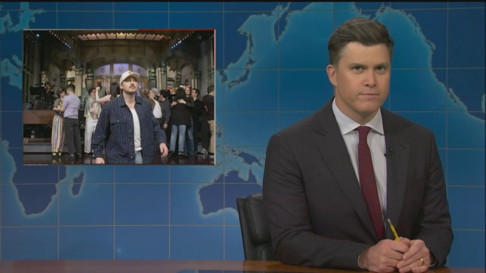 'SNL' mocked Morgan Wallen's Walk-Off of the show in two segments