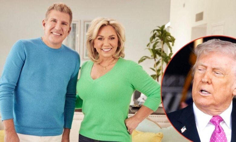 Trump Pardon's reality plays Todd and Julie Chrisley