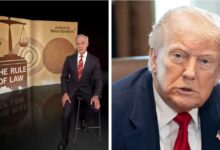 '60 Minutes' is broadcast a destructive segment about Trump aimed at law firms
