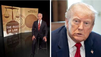'60 Minutes' is broadcast a destructive segment about Trump aimed at law firms