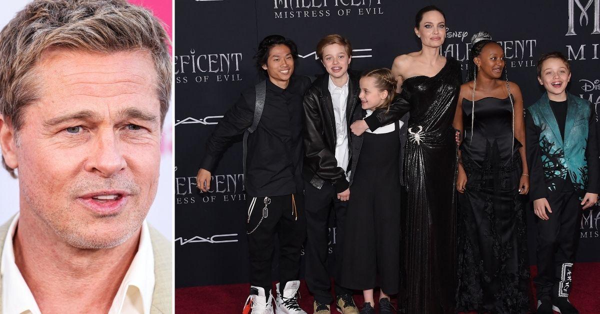 Brad Pitt was locked up to build a tire with alienated twins