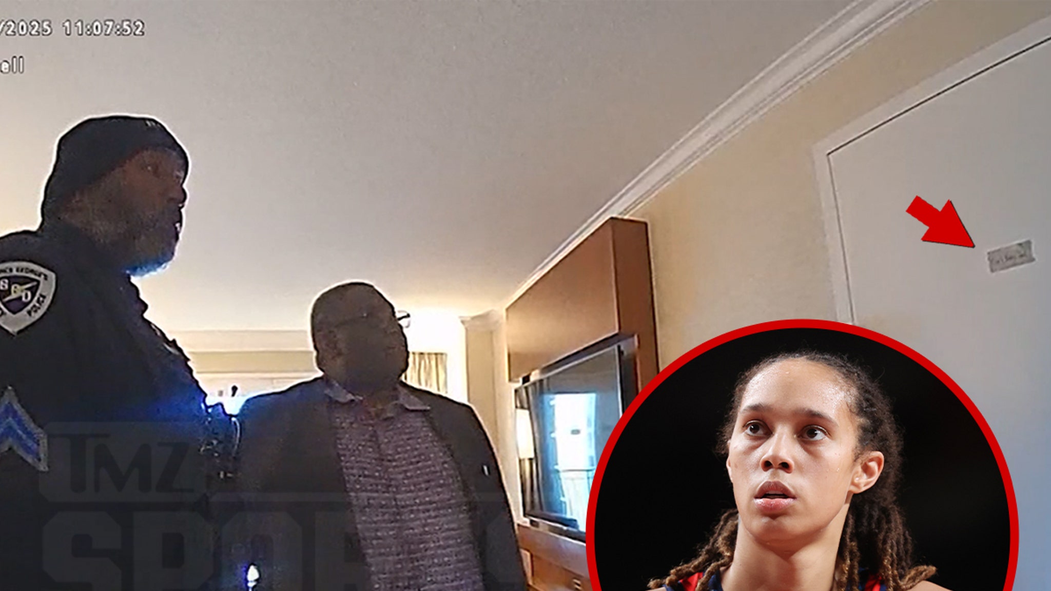 Brittney Griner 'Gay Baby Baby Jail' Note Investigation recorded on police video