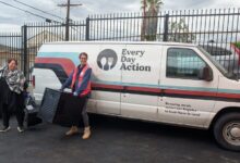 Every day, action film set cuts waste by bringing food for people in need