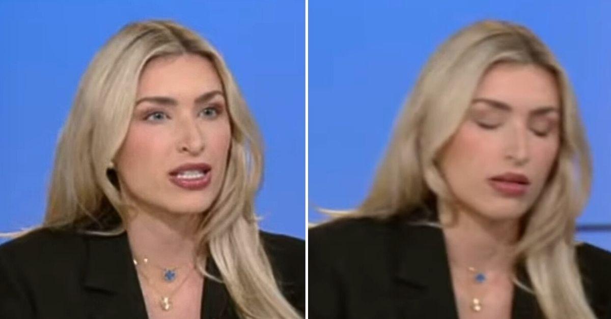 Fox News Guest vague and falls live on the ground in the air