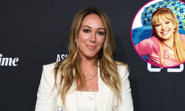 Haylie Duff reflects on working with Hilary Duff before Texas moves