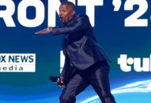Jamie Foxx's Trump Print, David Letterman
