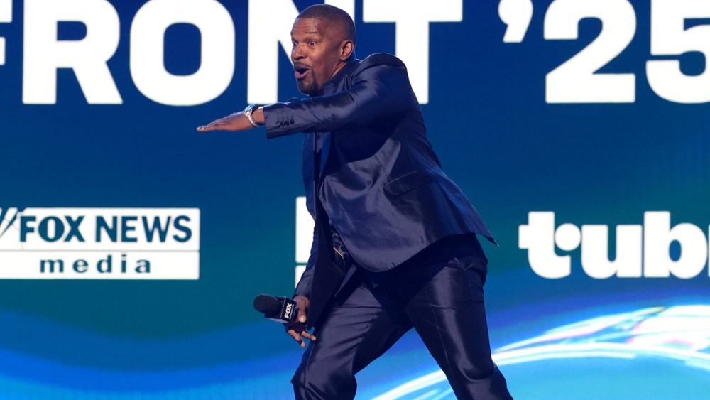 Jamie Foxx's Trump Print, David Letterman