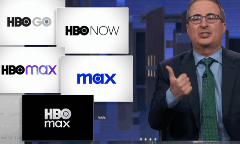 John Oliver Mocks HBO Max & Max Branding Name Fiasco