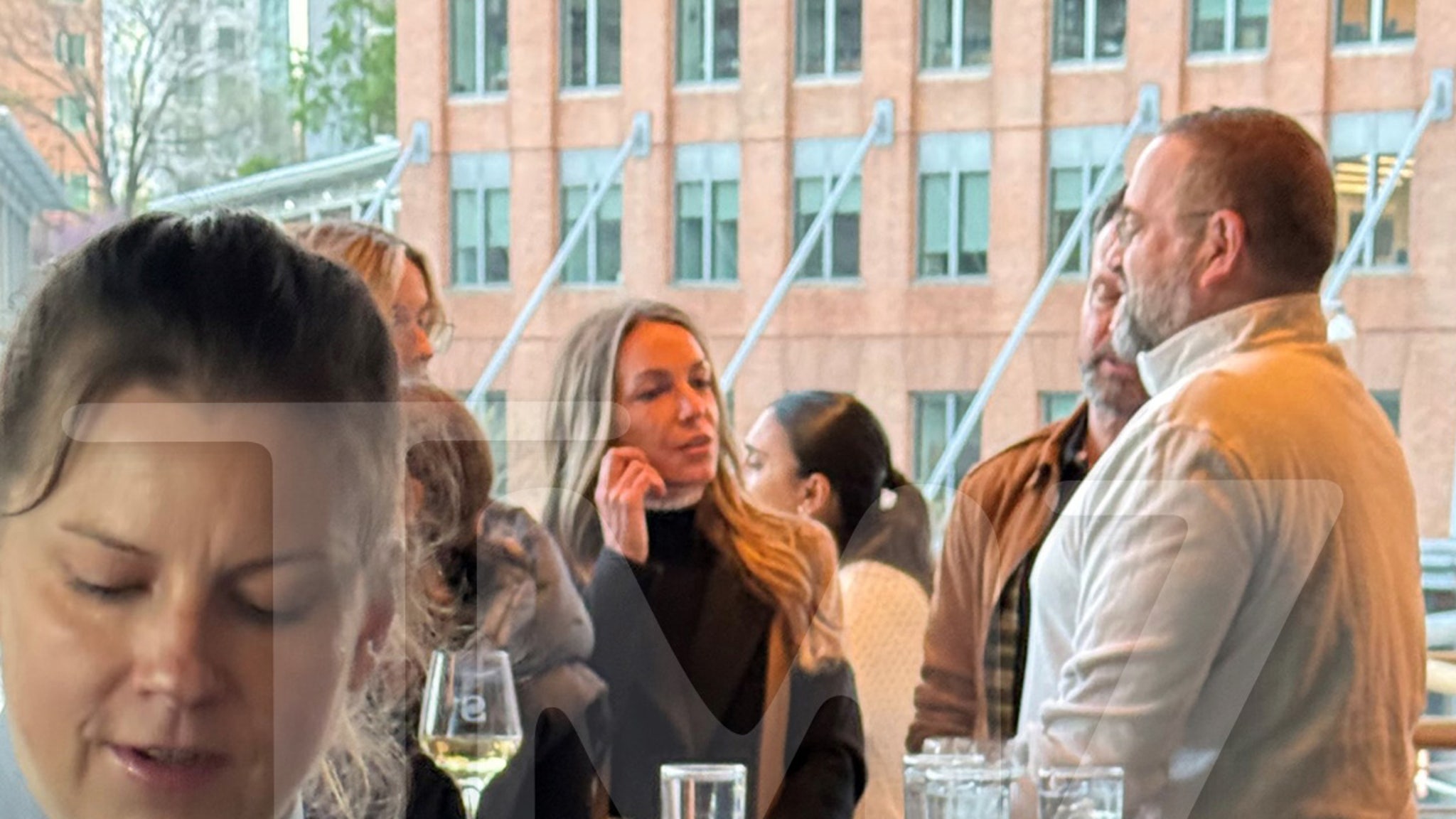 Karen read in good mood, chats with benefactors after day in court