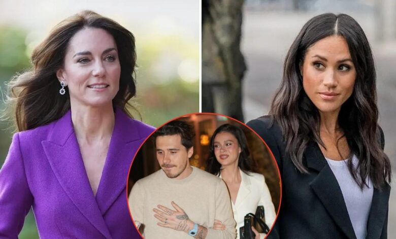 Kate Middleton and Meghan Markle Warring over Beckhams