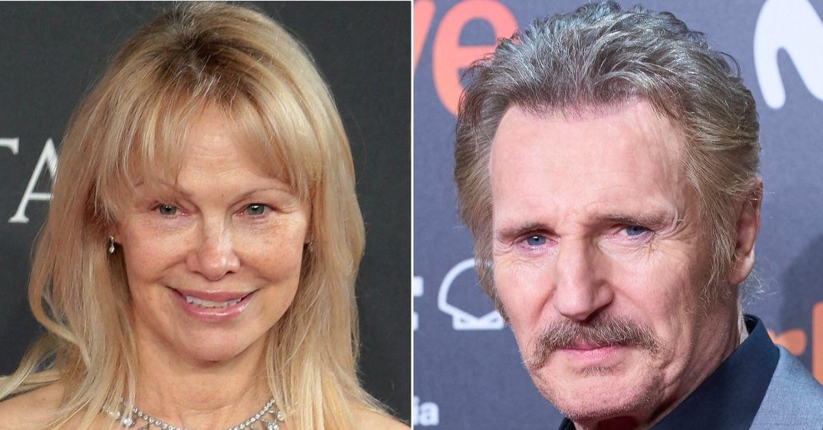 Pamela Anderson Spark's relationship rumors with Liam Neeson