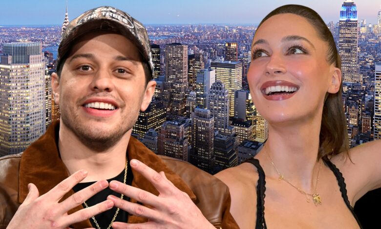 Pete Davidson and Elsie Hewitt go in together as romance becomes serious