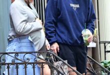 Pregnant Cassie and Alex are well seen in Public Post-Diddy test