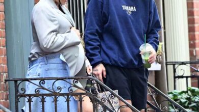 Pregnant Cassie and Alex are well seen in Public Post-Diddy test
