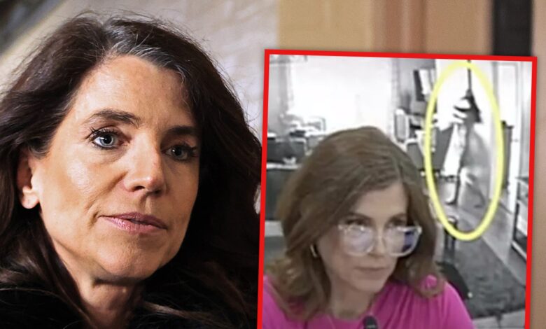 Rep. Nancy Mace shows a nude photo of himself in the hearing of the congress on privacy