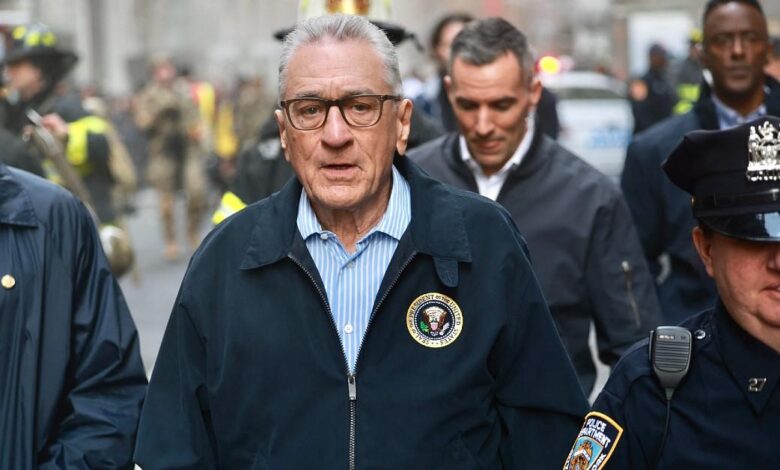 Robert de Niro 'increases safety over Trump supporter fears'
