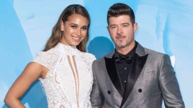 Robin Thicke and April Love Geary's relationship timeline